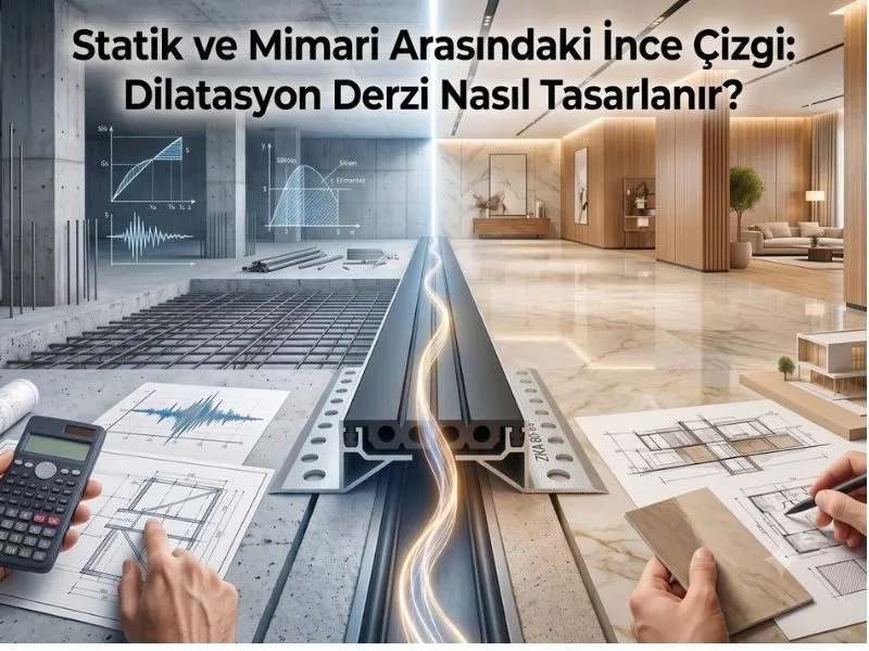 Statik ve Mimari Arasındaki İnce Çizgi: Dilatasyon Derzi Nasıl Tasarlanır?