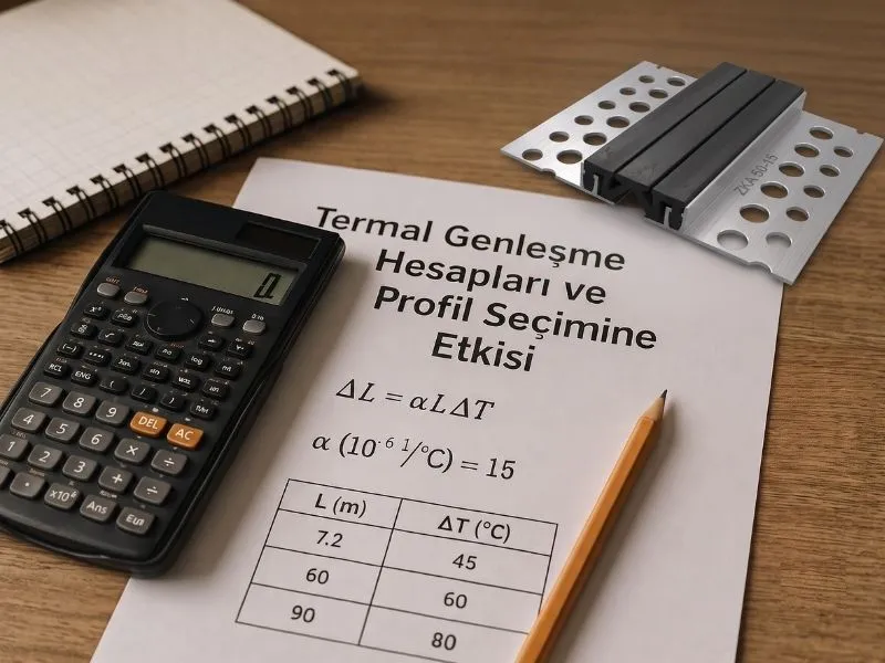 Termal Genleşme Hesaplarıyla Doğru Profil Seçimi