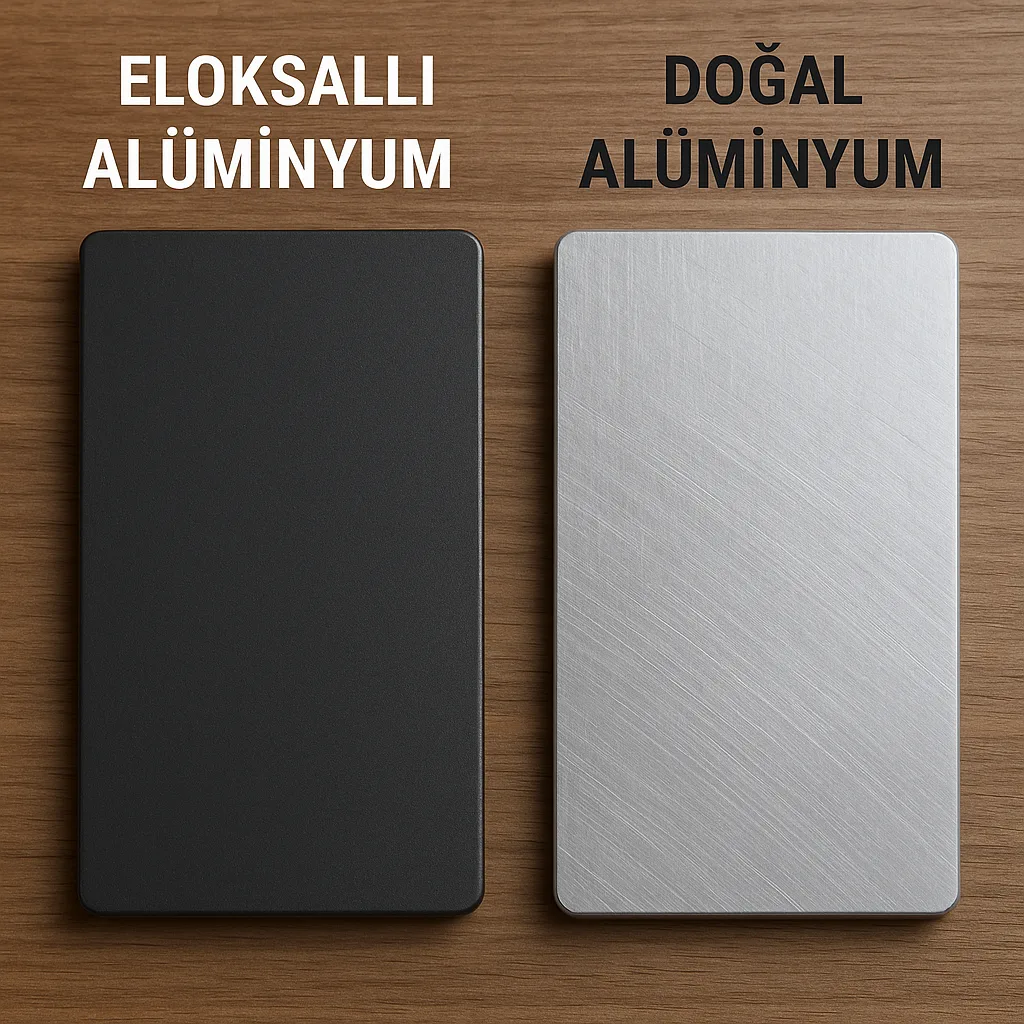Eloksallı Alüminyum ve Doğal Alüminyum Farkları